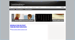 Desktop Screenshot of fise-de-post.contabilitateafirmei.ro