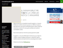 Tablet Screenshot of contabilitateafirmei.ro